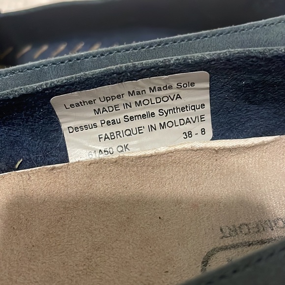 Fly Flot Navy Blue Glitter Espadrilles - Picture 3 of 6